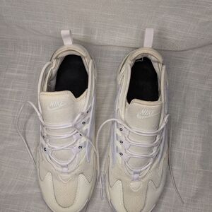 Nike 2k Zoom White Silver Sneakers 11.5